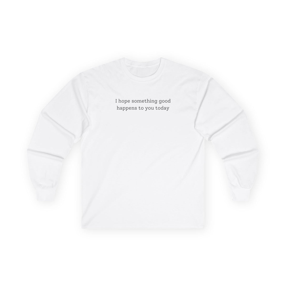 Something Good Long Sleeve Tee White Long-sleeve