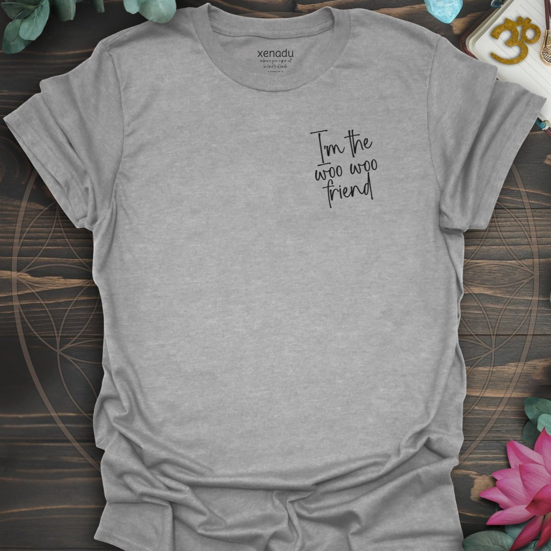 Woo Woo Friend Tee Sport Grey T-Shirt
