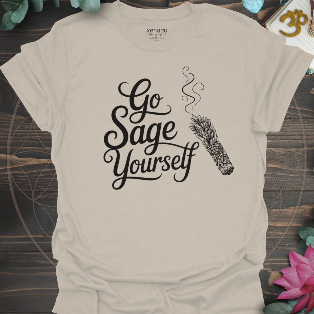 Go Sage Yourself Tee Sand T-Shirt