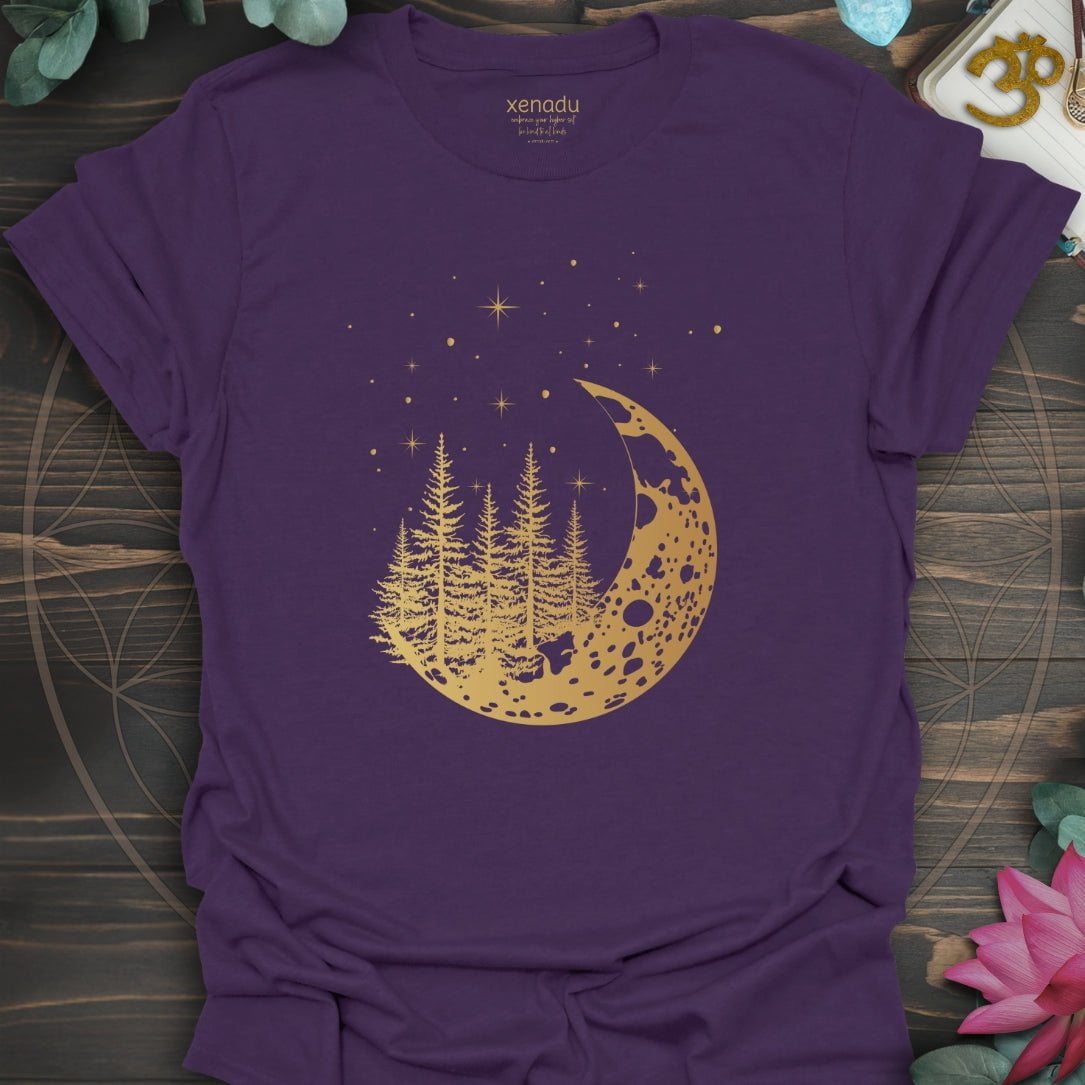 Lunar Forest Tee Purple T-Shirt