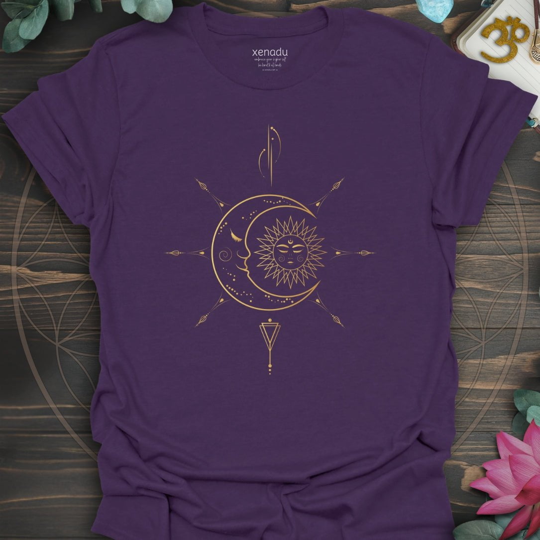 Celestial Symphony Tee Purple T-Shirt