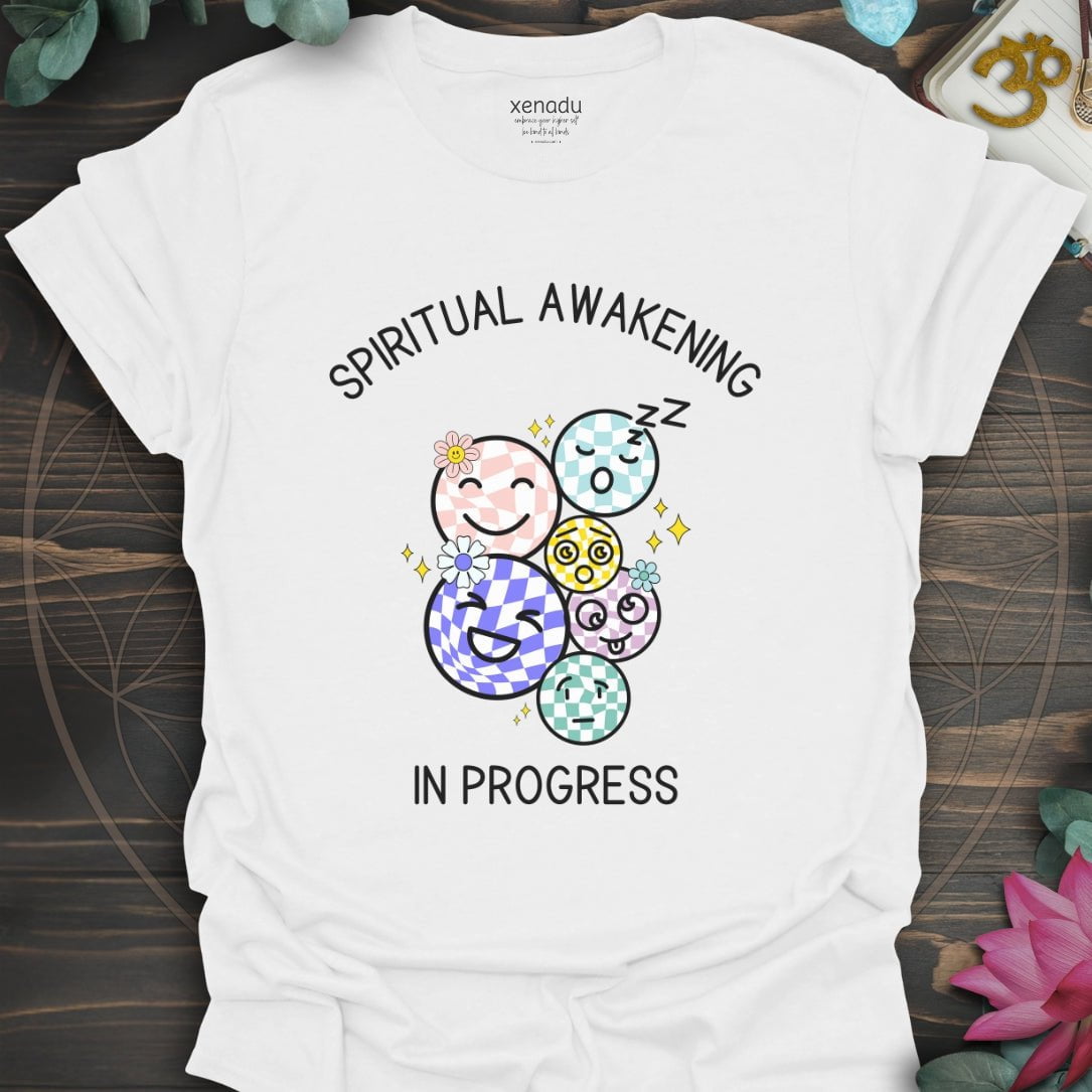 Awakening In Progress Tee White T-Shirt