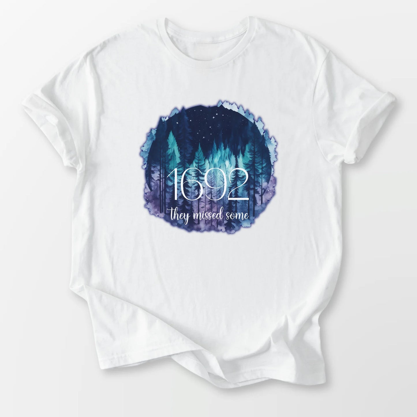 1692 Missed Some Forest Tee White T-Shirt