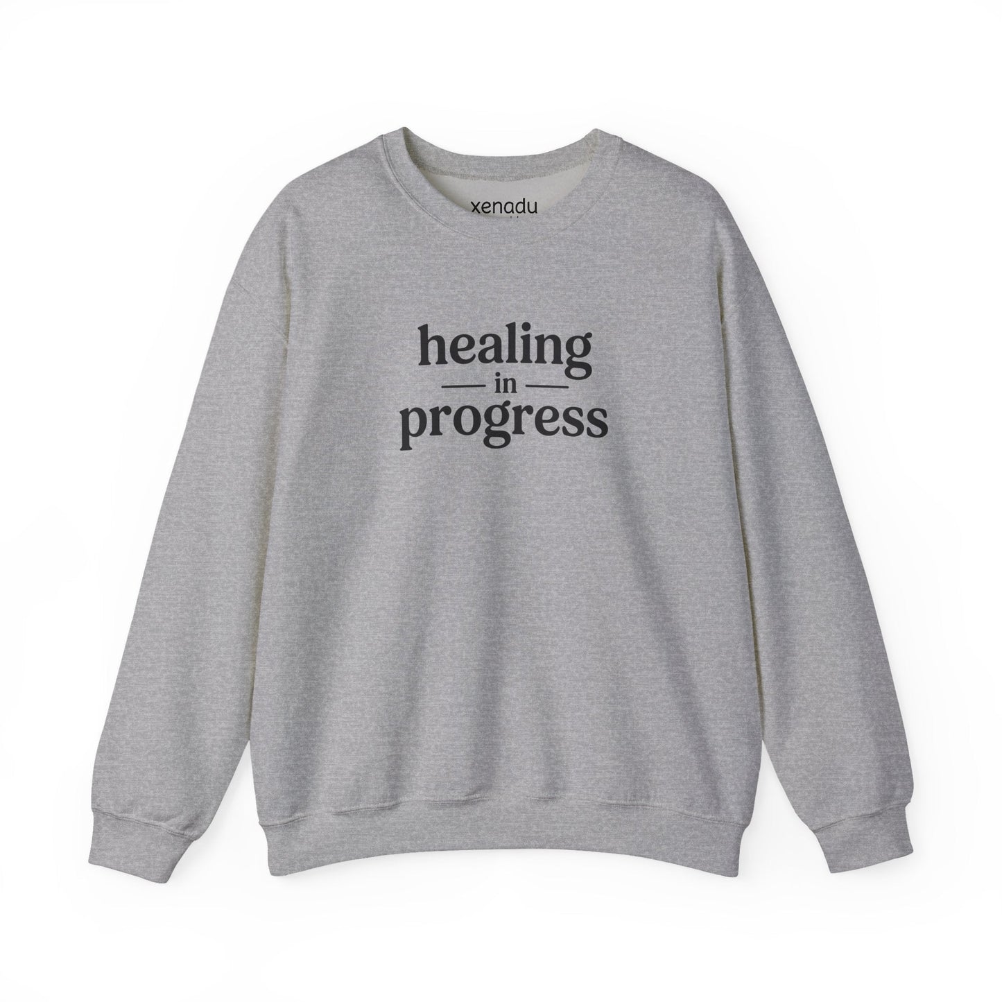Healing in Progress Sweatshirt Sport Grey Sweatshirt