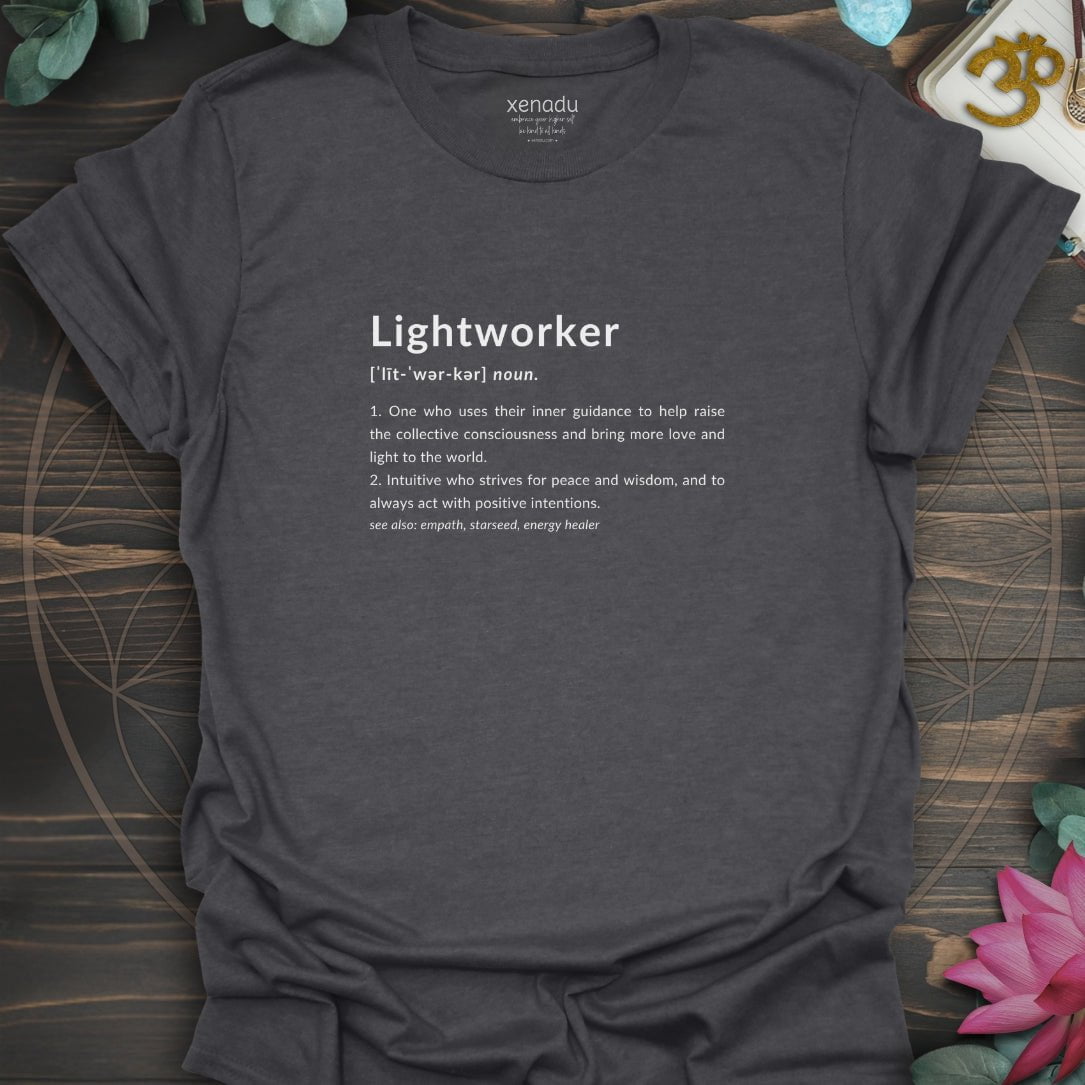 Lightworker Definition Tee Dark Heather Grey T-Shirt