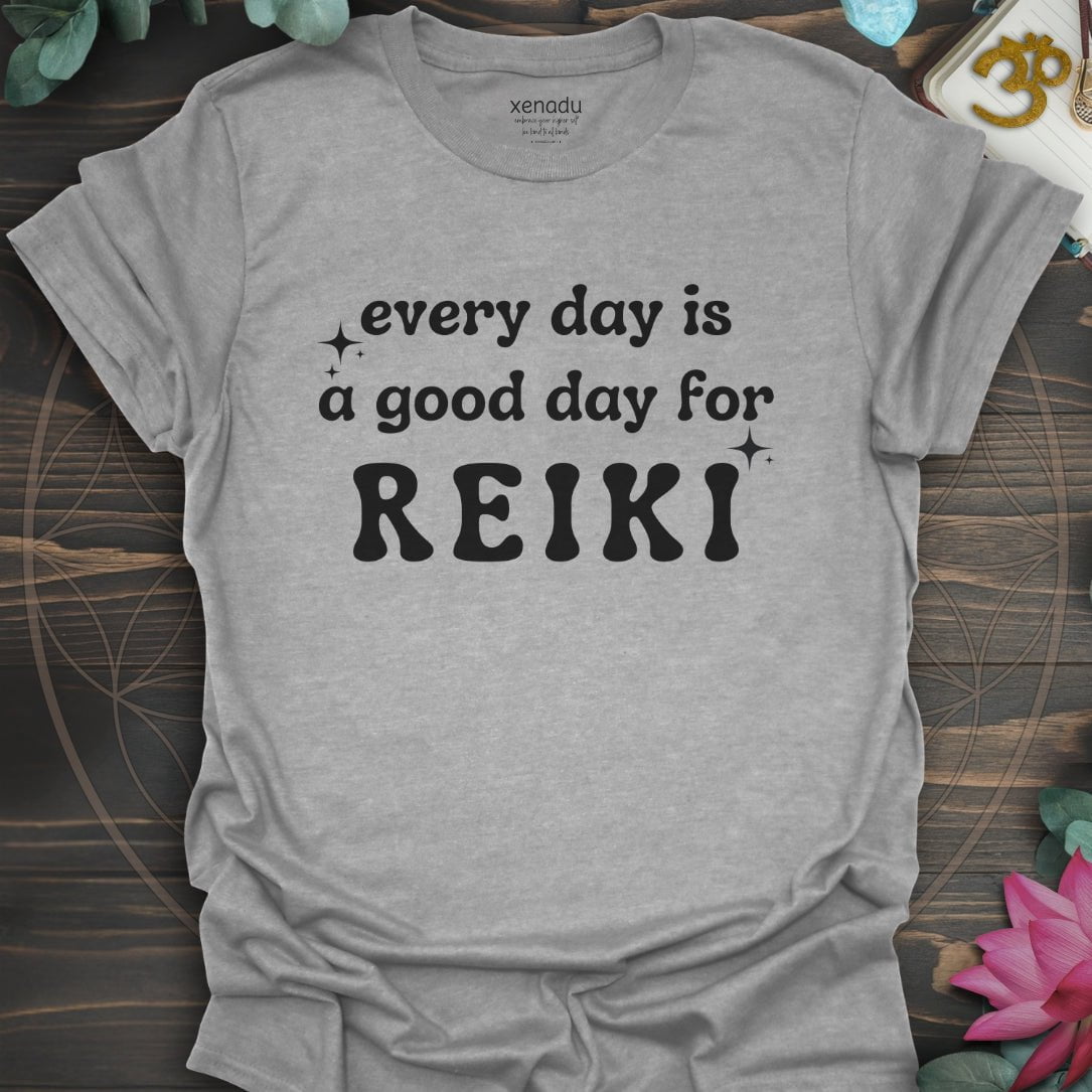 Every Day is For Reiki Tee Sport Grey T-Shirt