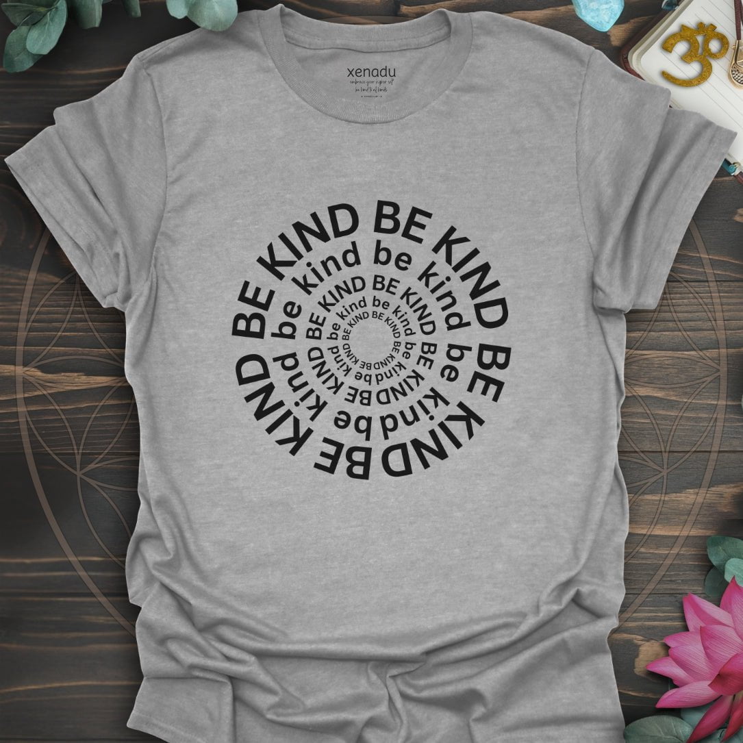 Be Kind Circle Tee Sport Grey T-Shirt