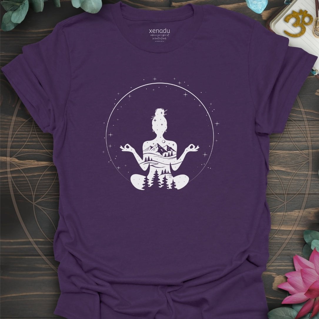 Infinite Peace Tee Purple T-Shirt