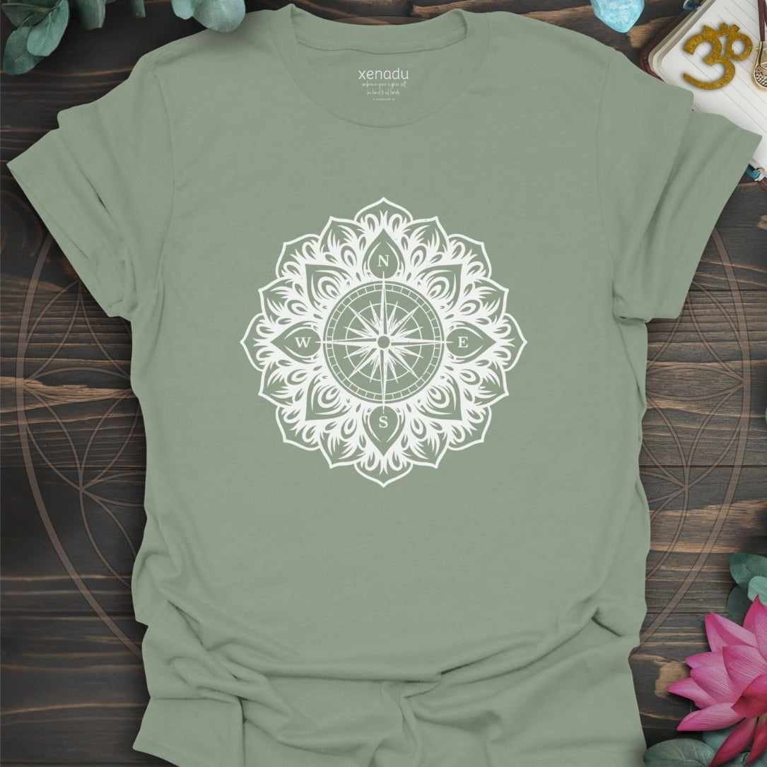 Inner Compass Tee Sage T-Shirt