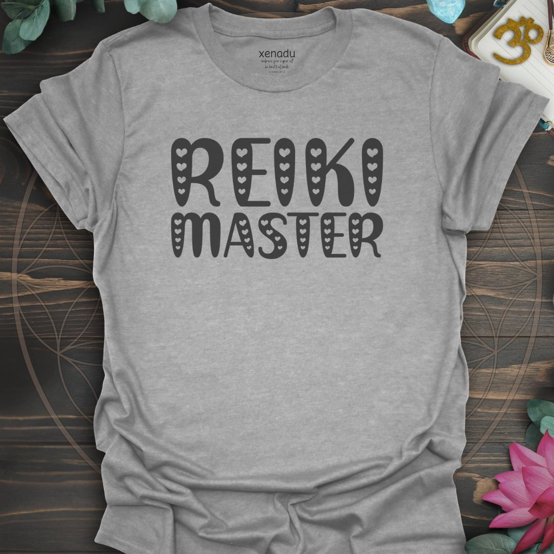 Reiki Master Hearts Tee T-Shirt