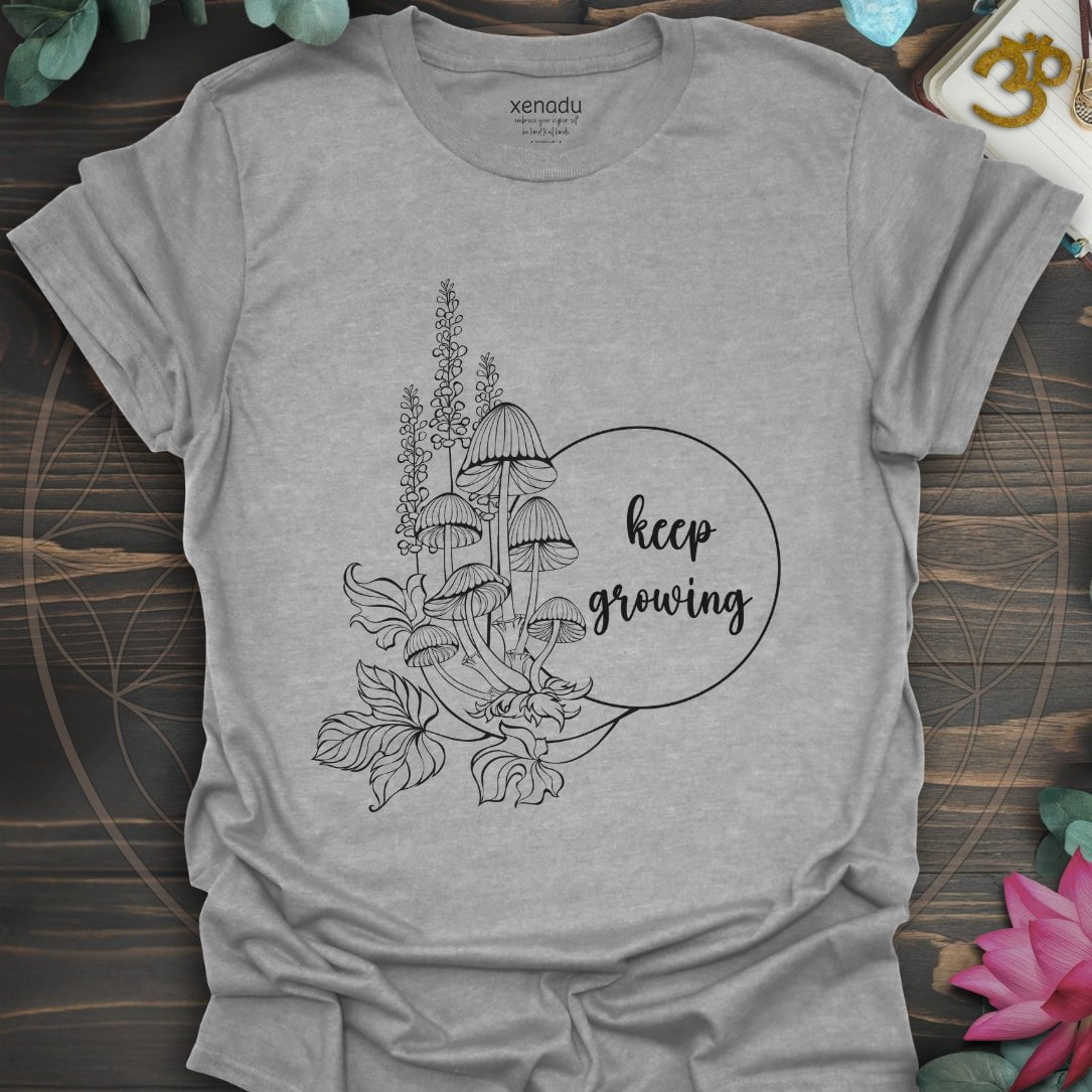 Keep Growing Tee Sport Grey T-Shirt