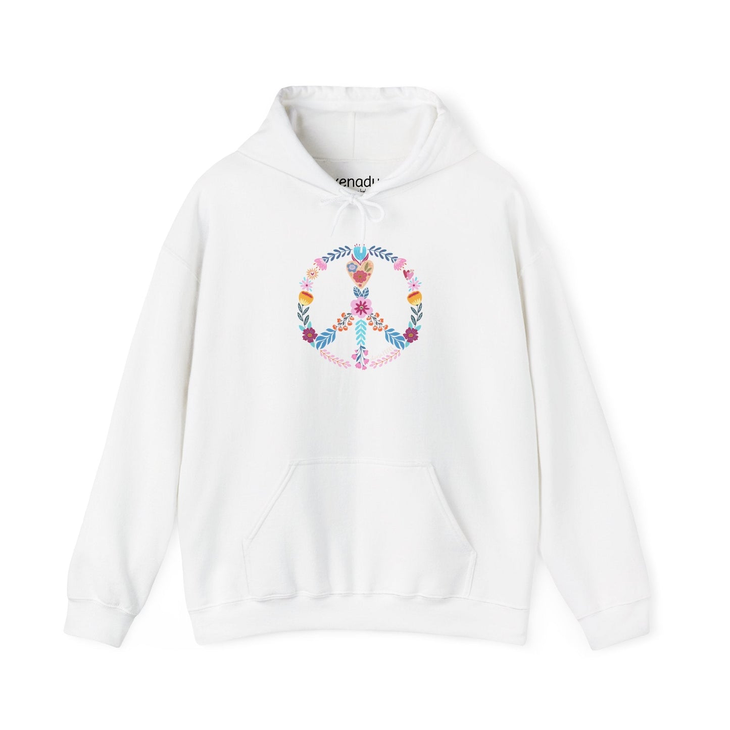Choose Peace Hoodie White Hoodie