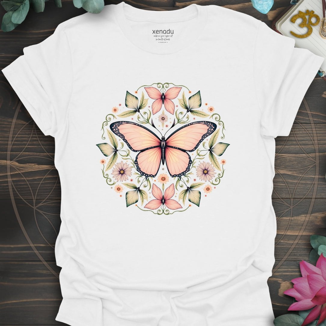 Butterfly Bliss Tee White T-Shirt