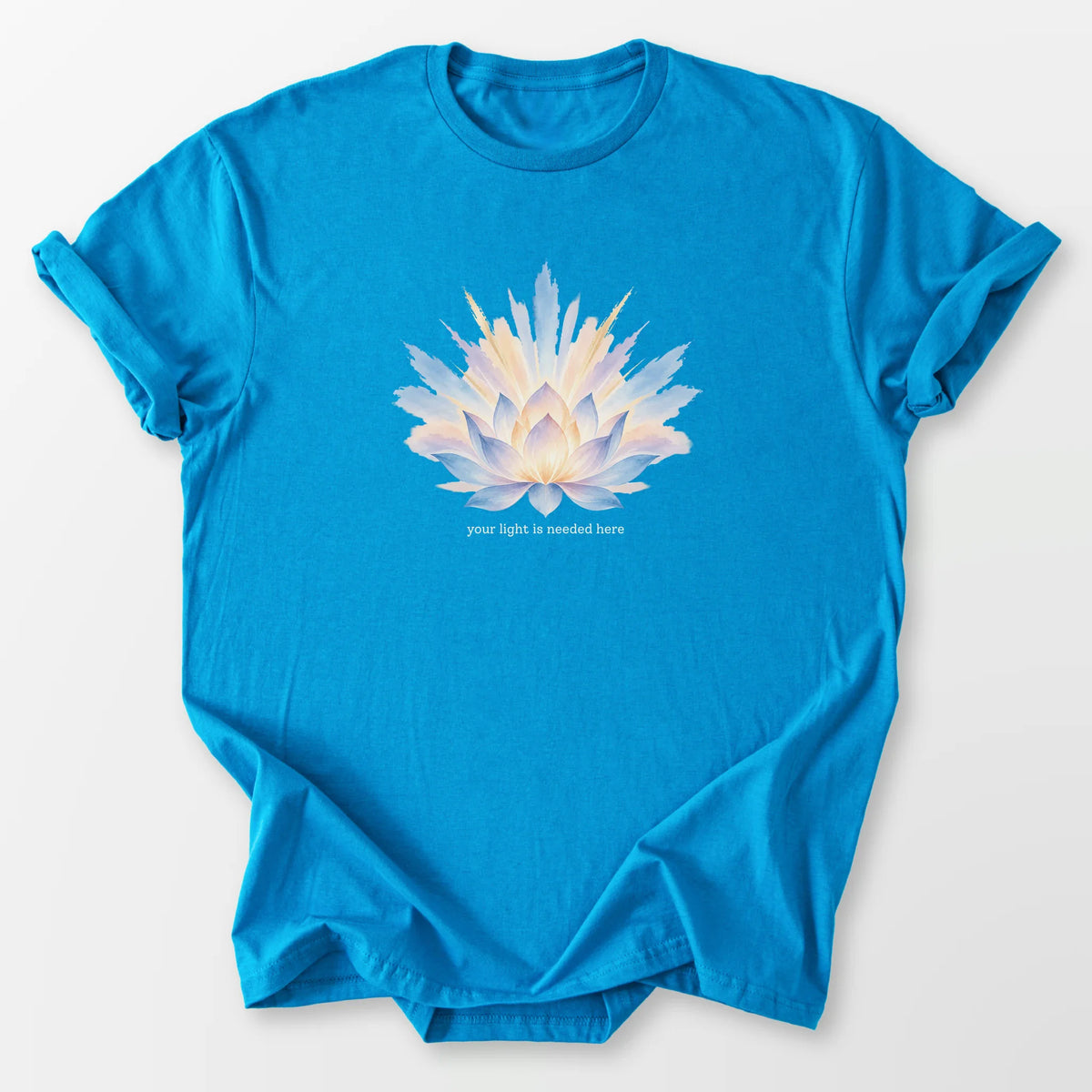 Your Light Is Needed Tee Sapphire T-Shirt