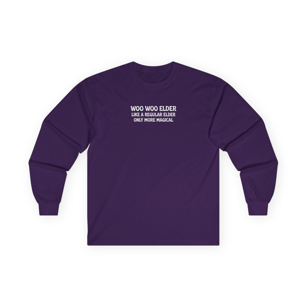Woo Woo Elder Long Sleeve Tee Purple Long-sleeve