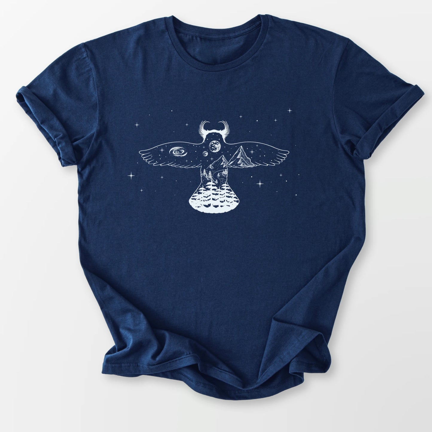 Ancient Sight Tee Navy T-Shirt