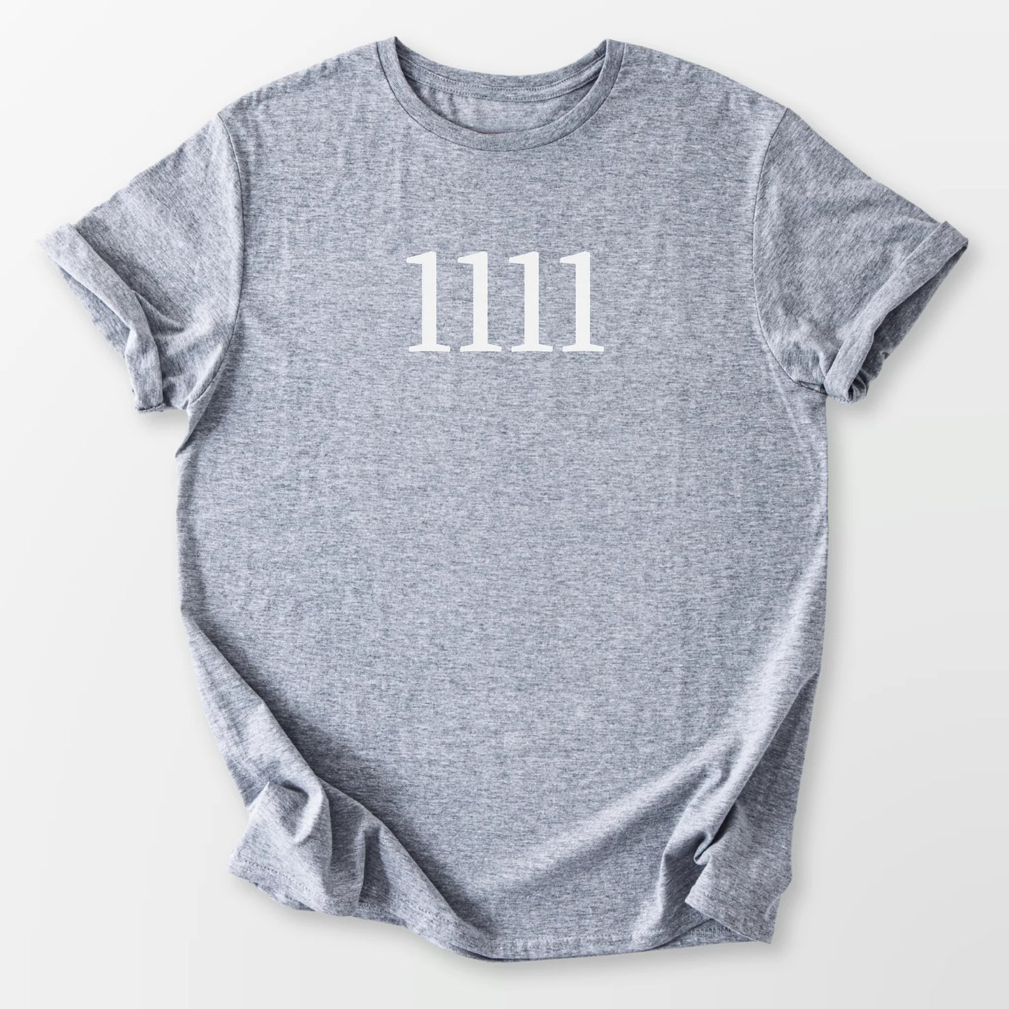 Angel Number 1111 Tee Sport Grey T-Shirt