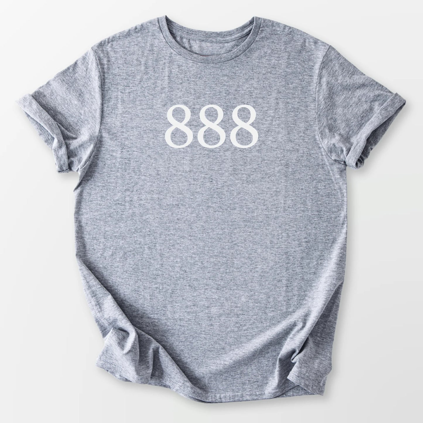 Angel Number 888 Tee Sport Grey T-Shirt