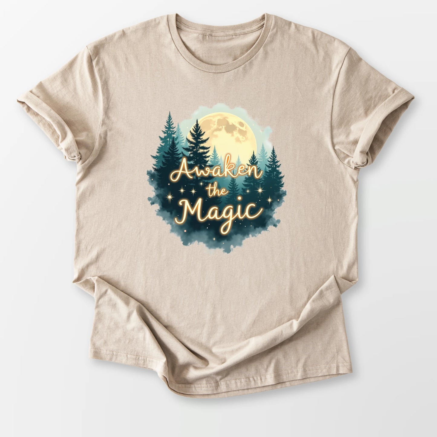 Awaken The Magic Tee Sand T-Shirt