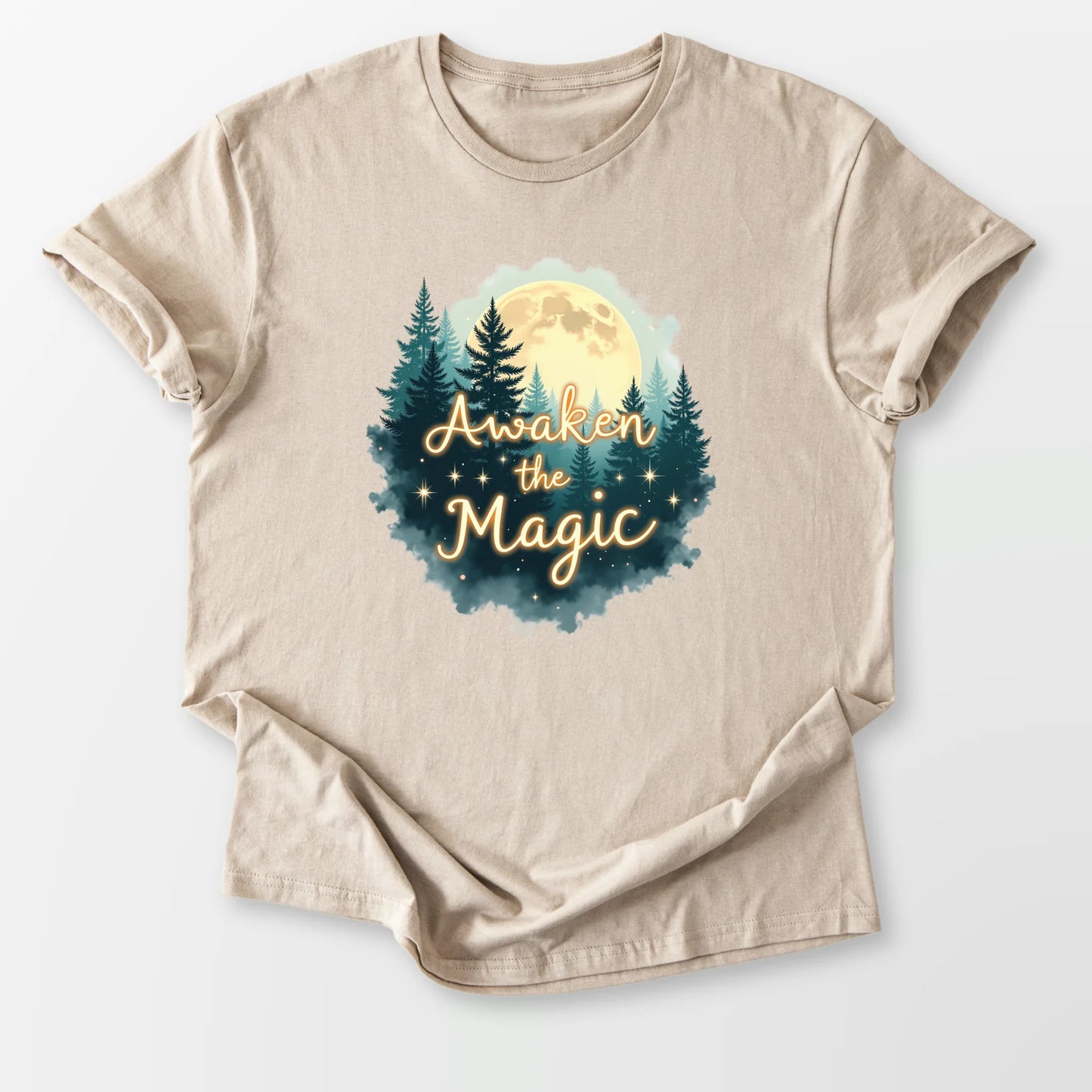 Awaken The Magic Tee Sand T-Shirt