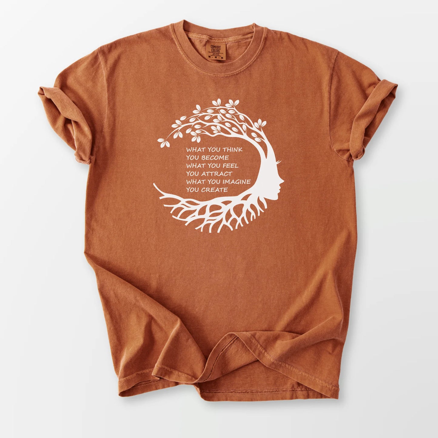 Become Attract Create Comfort Tee Yam T-Shirt