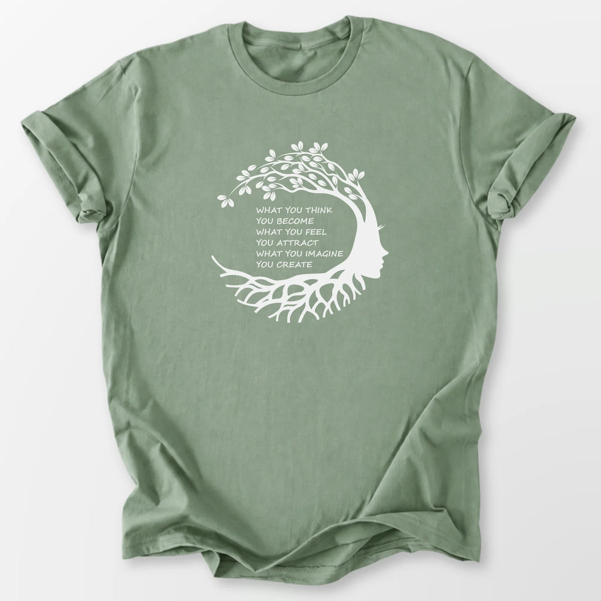 Become Attract Create Tee Sage T-Shirt