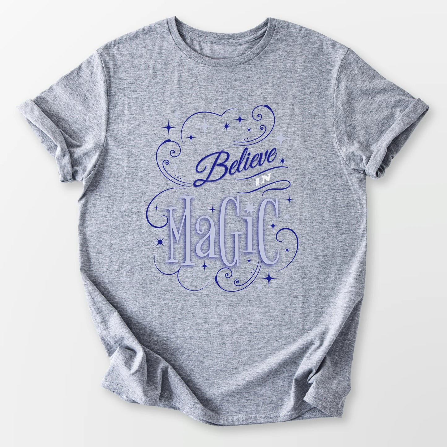 Believe in Magic Tee Sport Grey T-Shirt