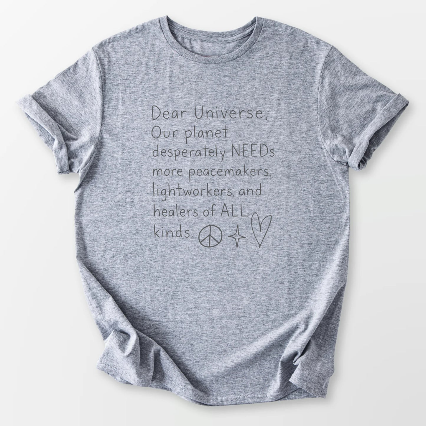 Dear Universe Tee Sport Grey T-Shirt