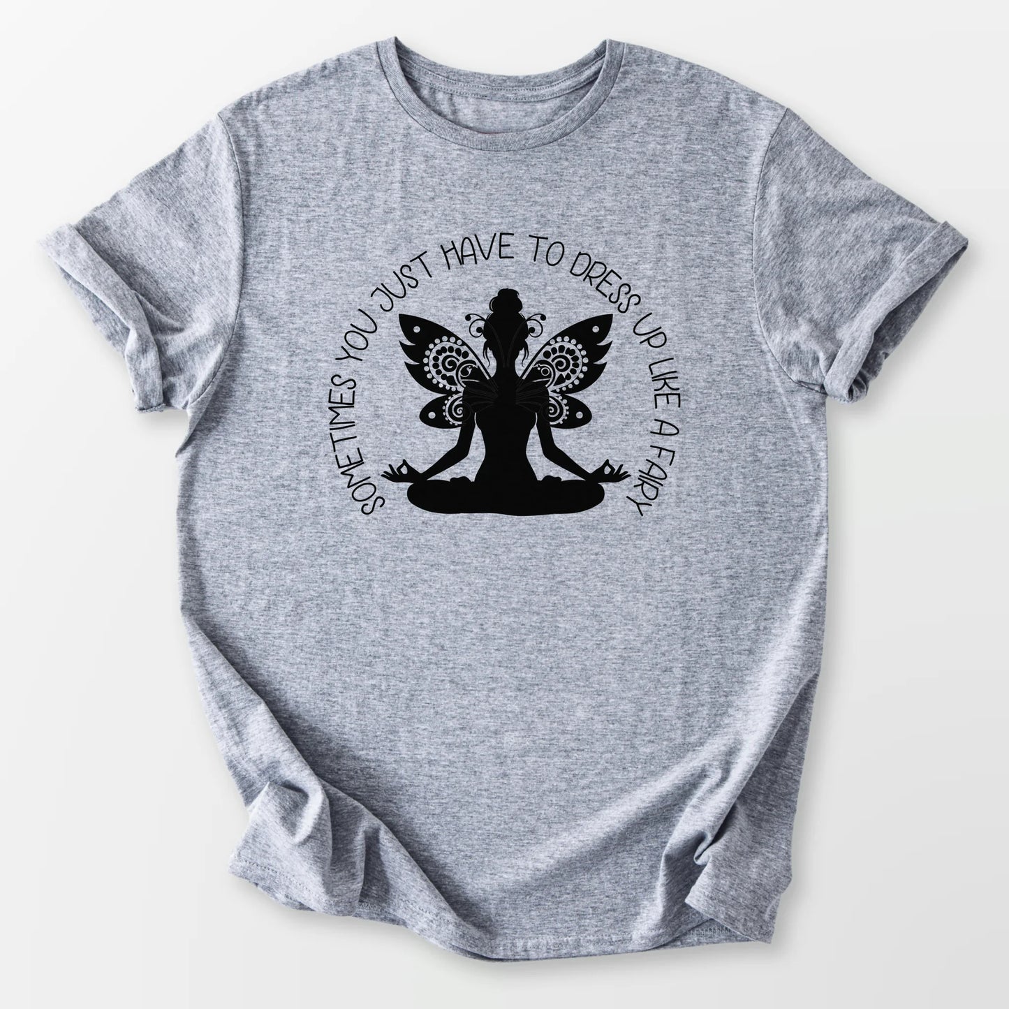Dress Up Like A Fairy Tee Sport Grey T-Shirt