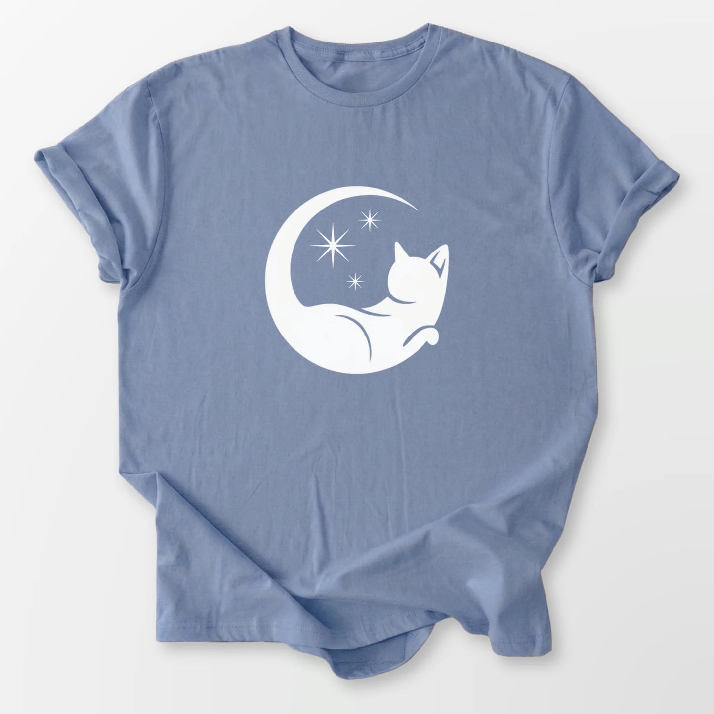 Familiar Energy Tee Stone Blue T-Shirt