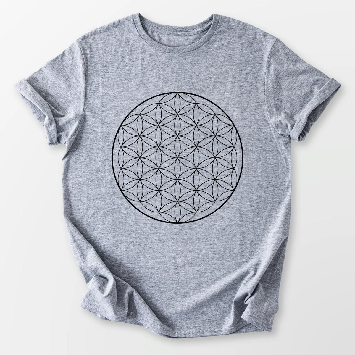 Flower of Life Tee Sport Grey T-Shirt