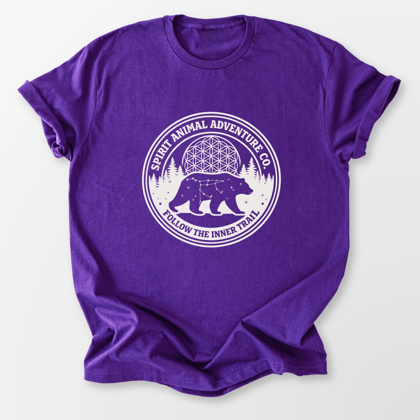 Follow the Inner Trail Tee Purple T-Shirt