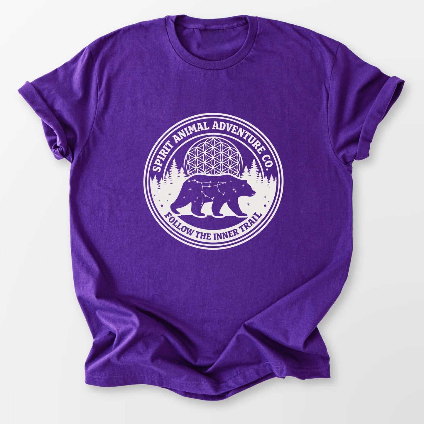 Follow the Inner Trail Tee Purple T-Shirt