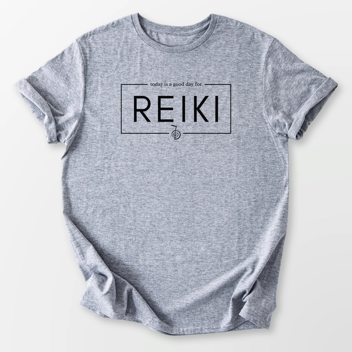 Good Day for Reiki Tee Sport Grey T-Shirt