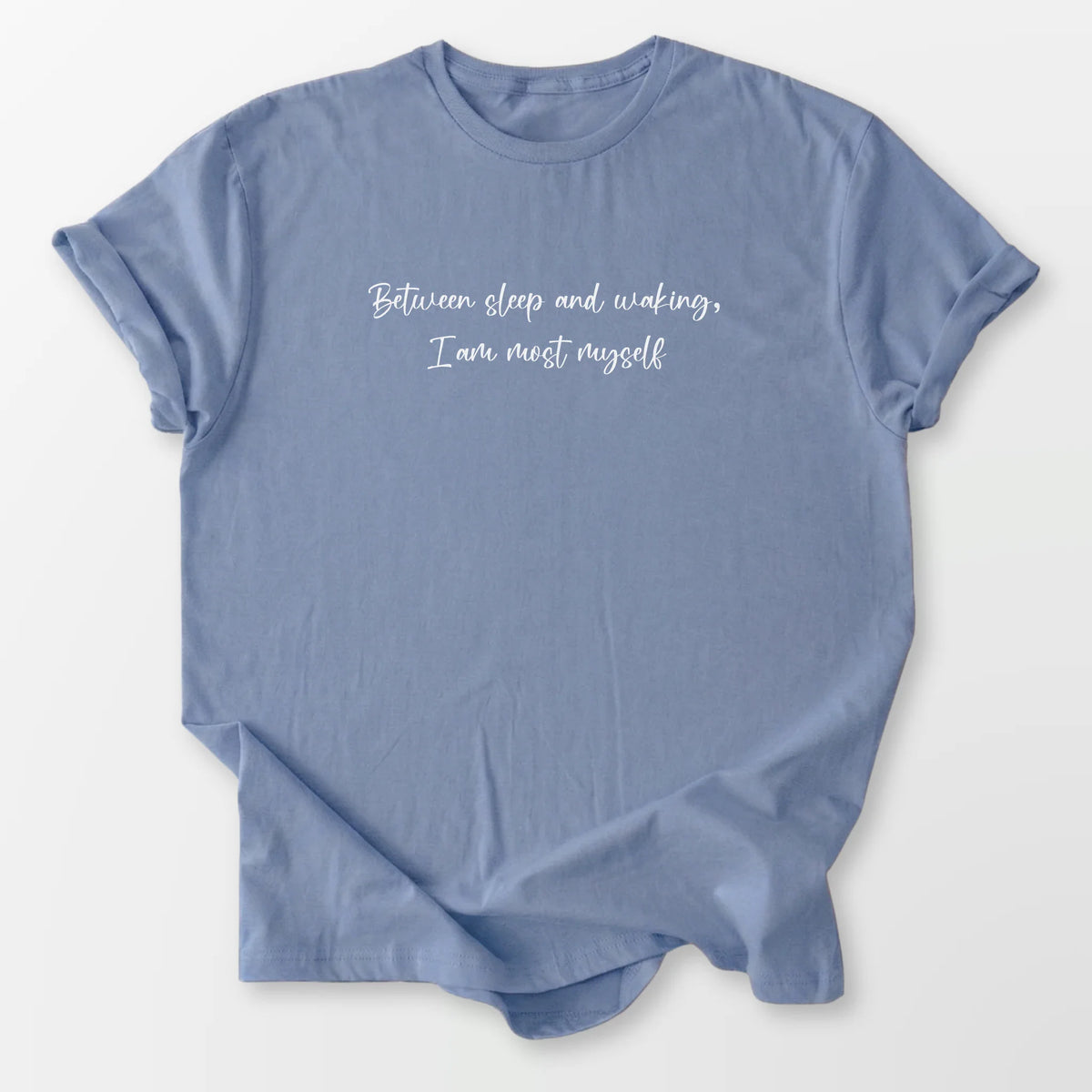 I Am Most Myself Tee Stone Blue T-Shirt