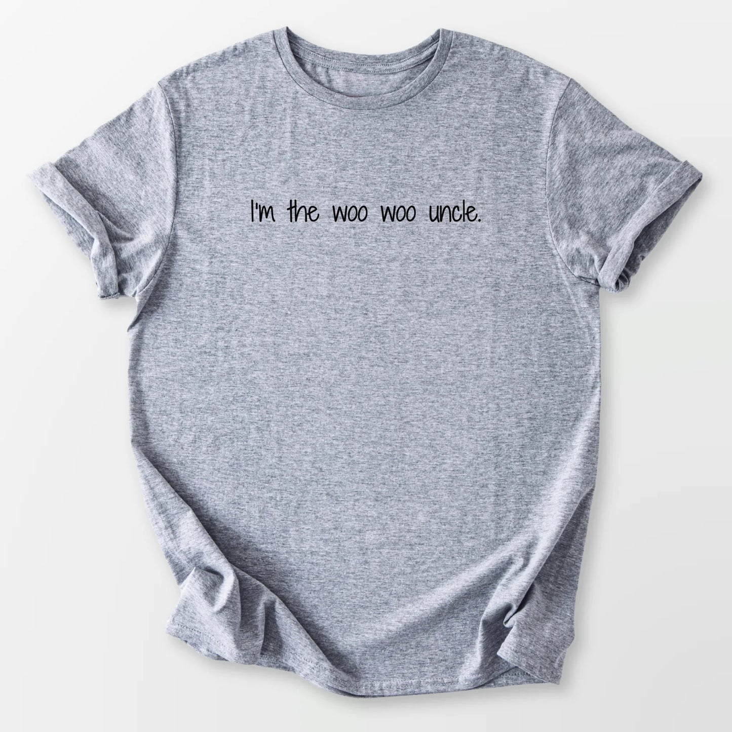I'm the Woo Woo Uncle Tee Sport Grey T-Shirt