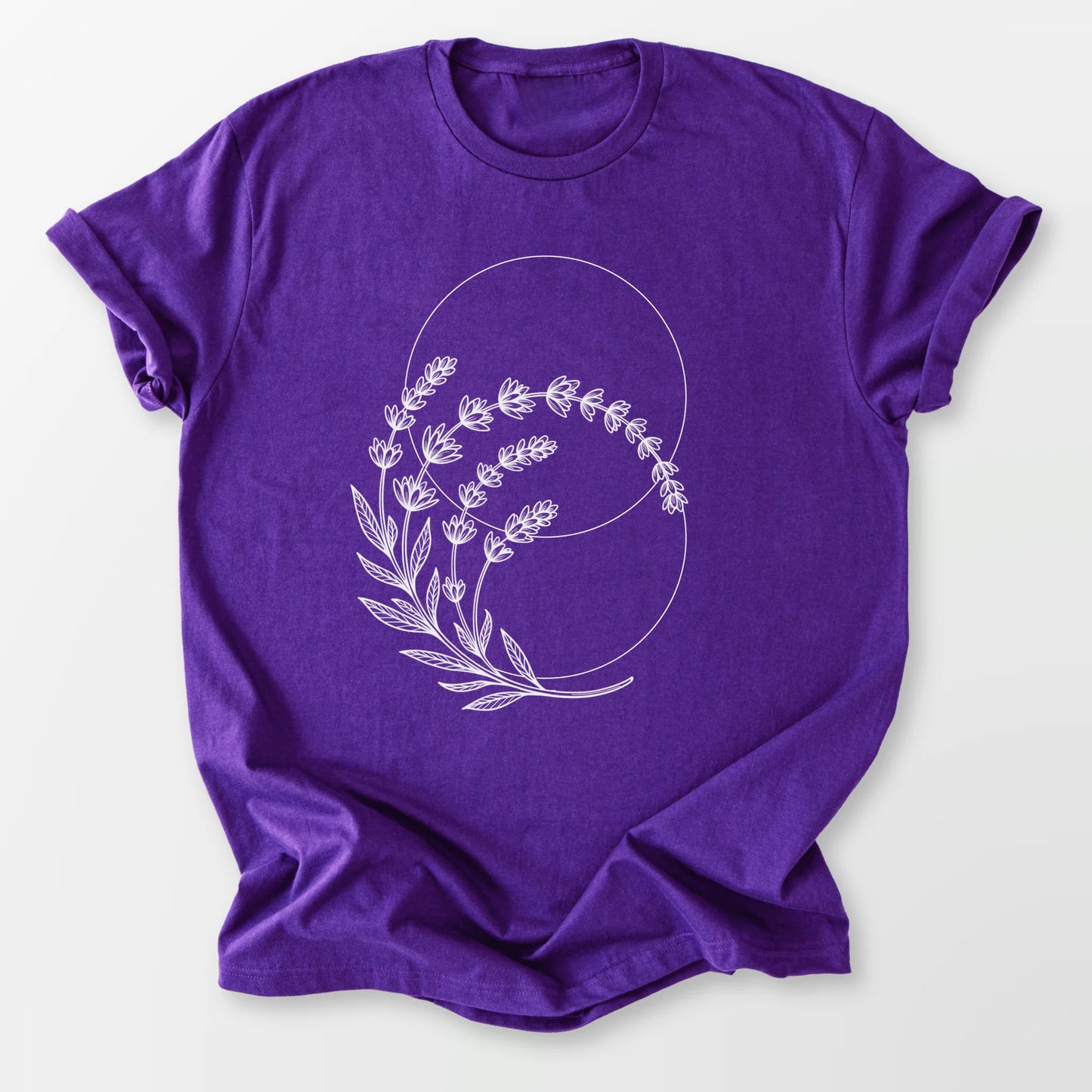 Lavender Harmony Tee Purple T-Shirt
