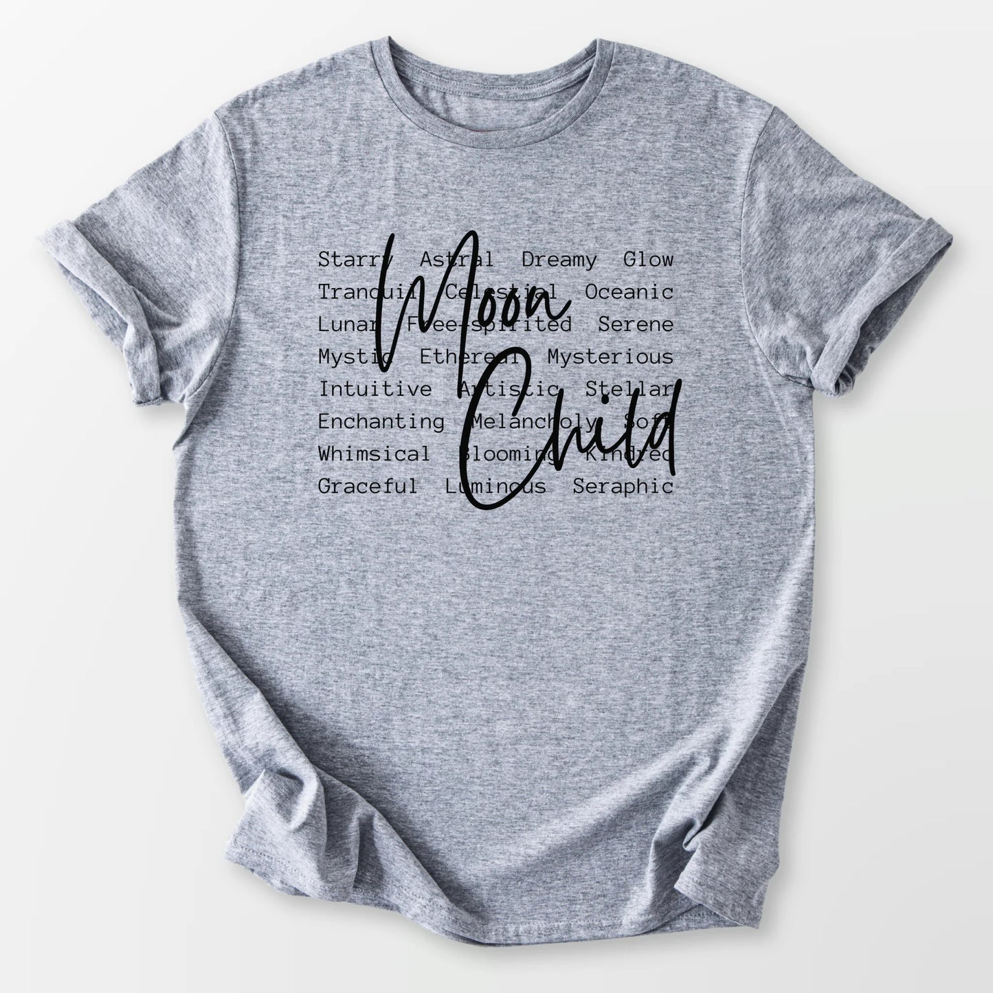 Moon Child Tee Sport Grey T-Shirt
