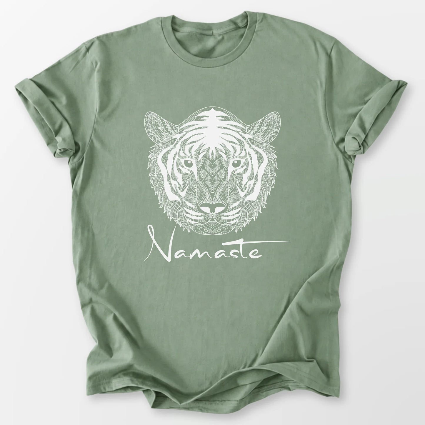 Namaste Tiger Tee Sage T-Shirt
