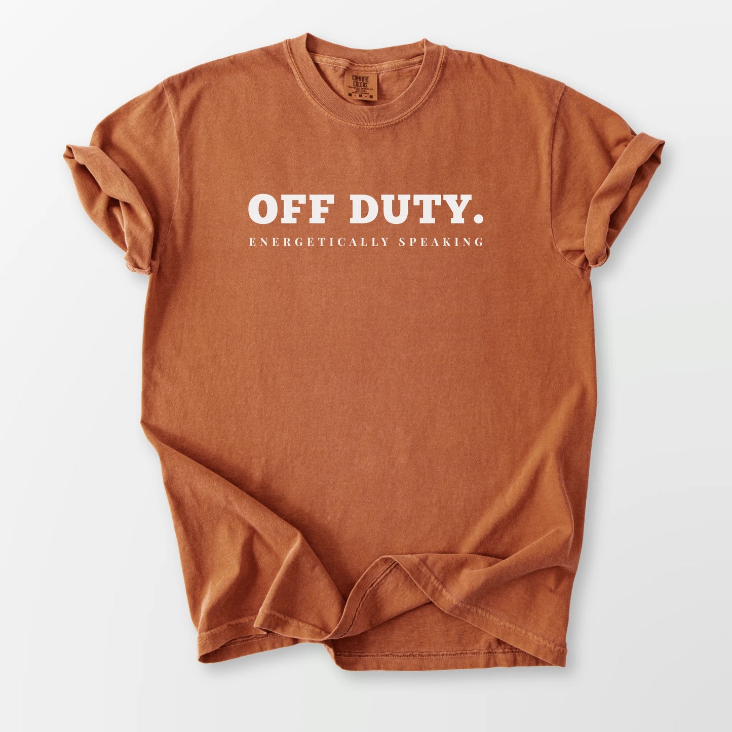 Off Duty Energetically Comfort Tee Yam T-Shirt