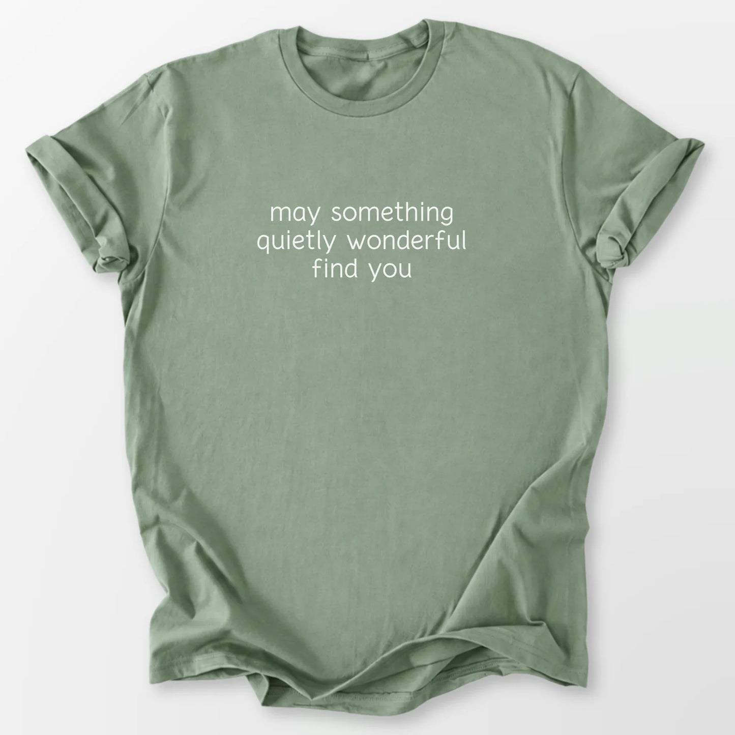 Quietly Wonderful Tee Sage T-Shirt