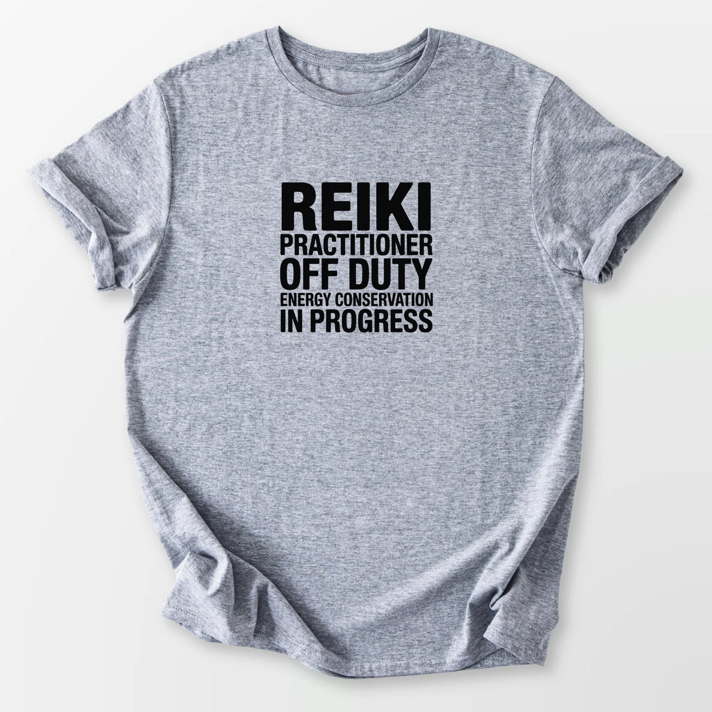 Reiki Off Duty Tee Sport Grey T-Shirt
