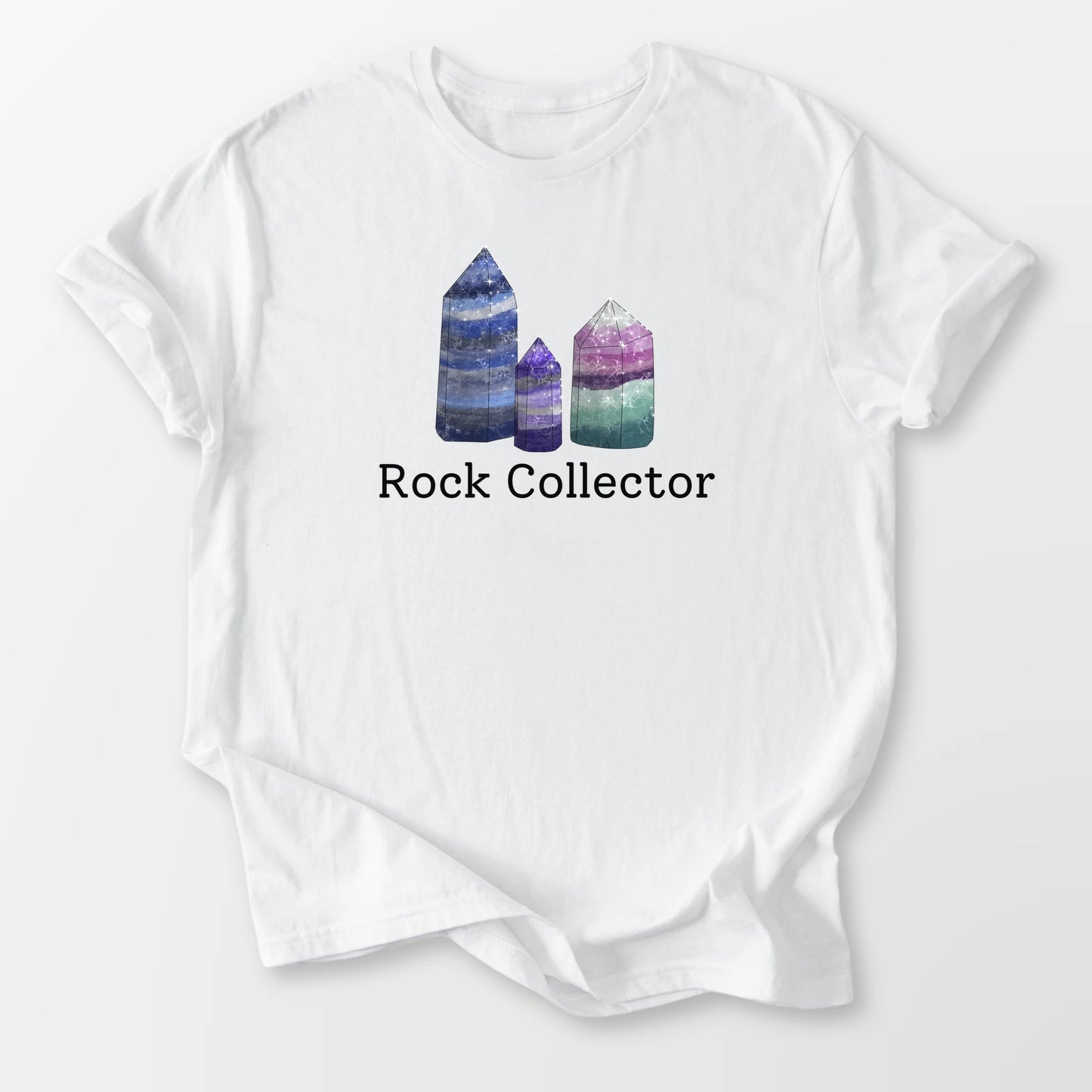 Rock Collector Tee White T-Shirt