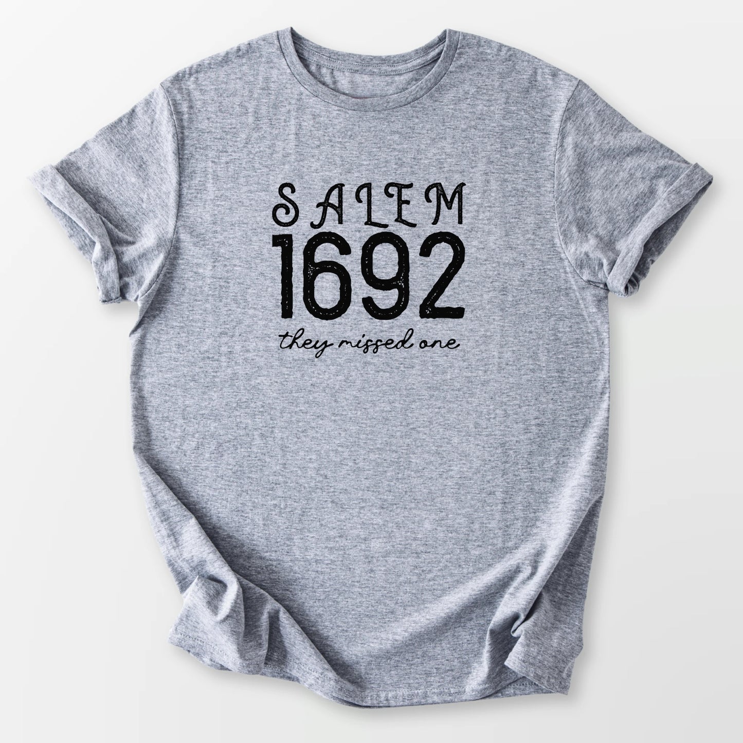 Salem 1692 Vintage Tee Sport Grey T-Shirt