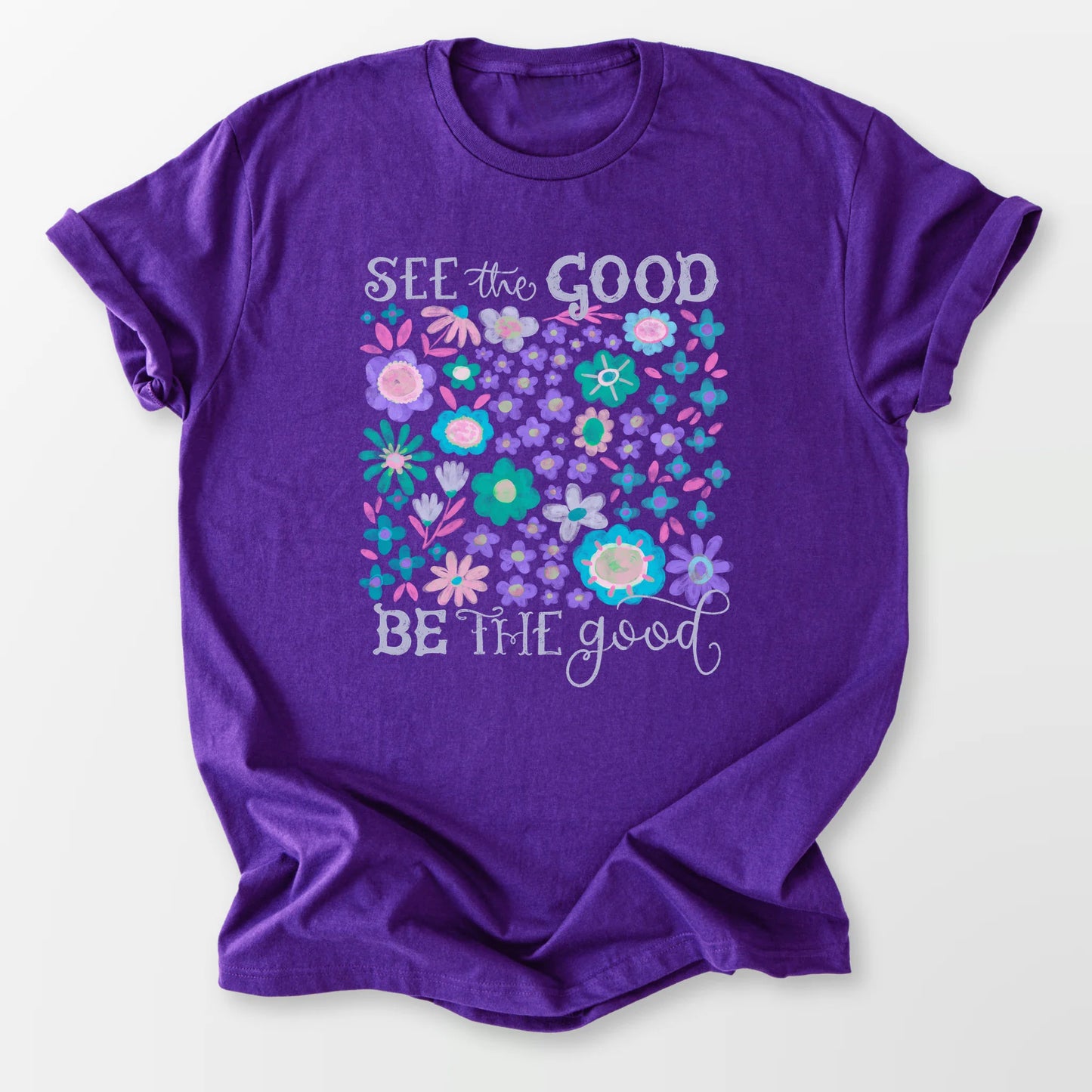 See the Good Tee Purple T-Shirt