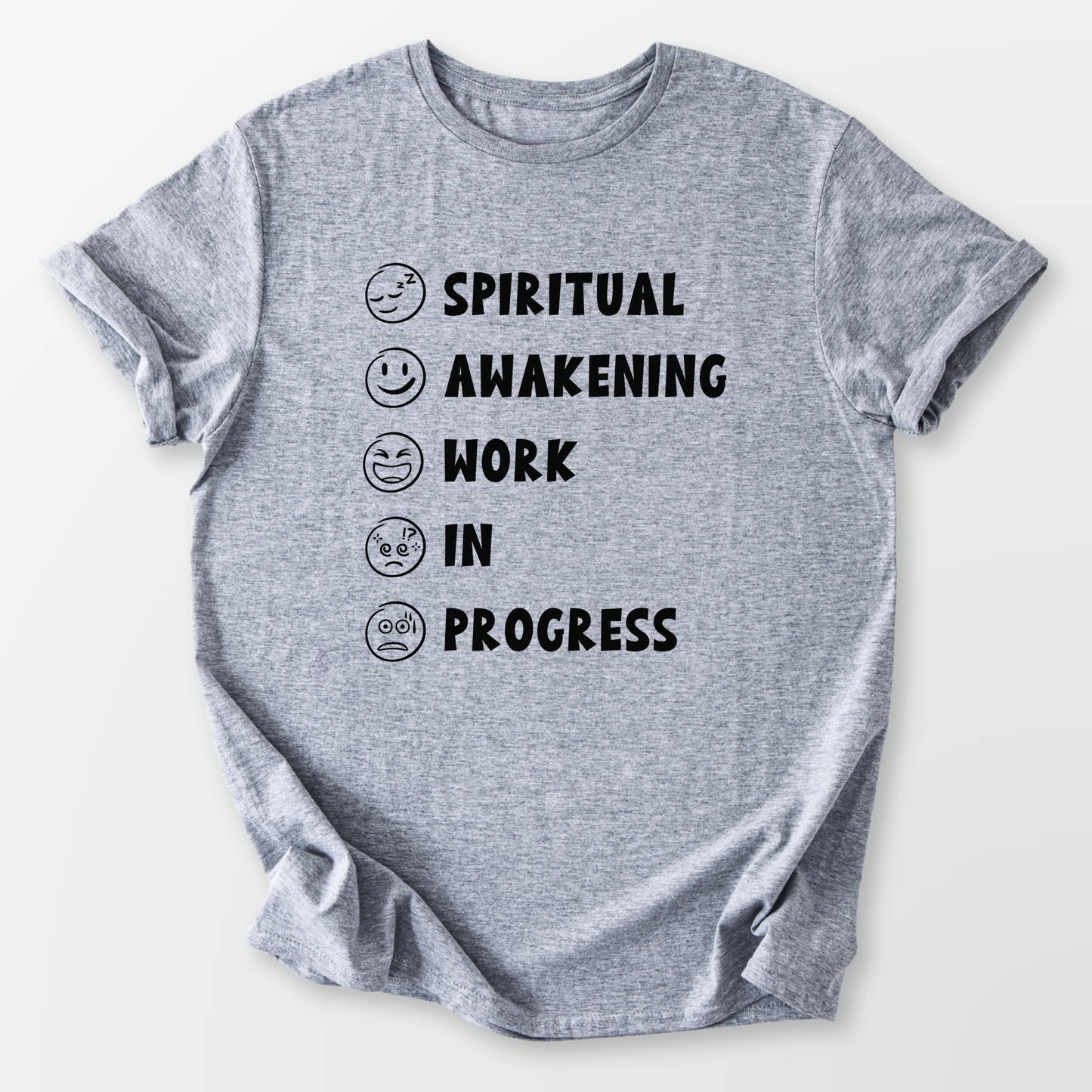 Spiritual Awakening WIP Tee Sport Grey T-Shirt