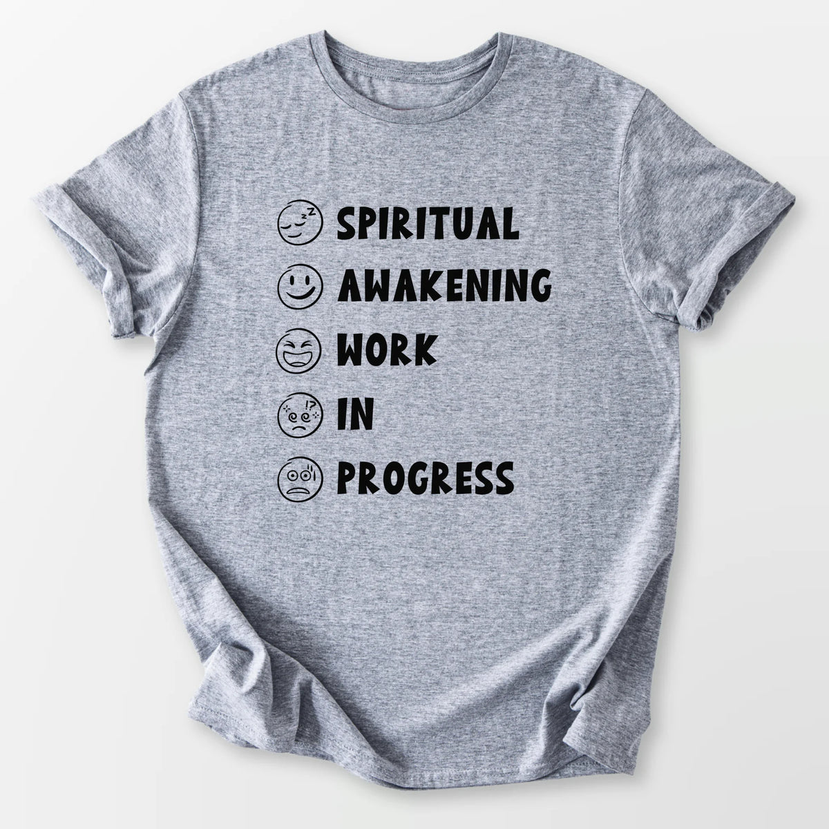 Spiritual Awakening WIP Tee Sport Grey T-Shirt