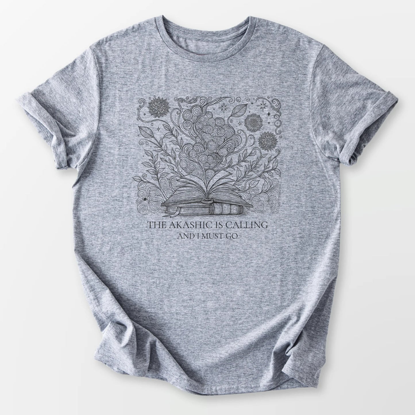 The Akashic is Calling Tee Sport Grey T-Shirt