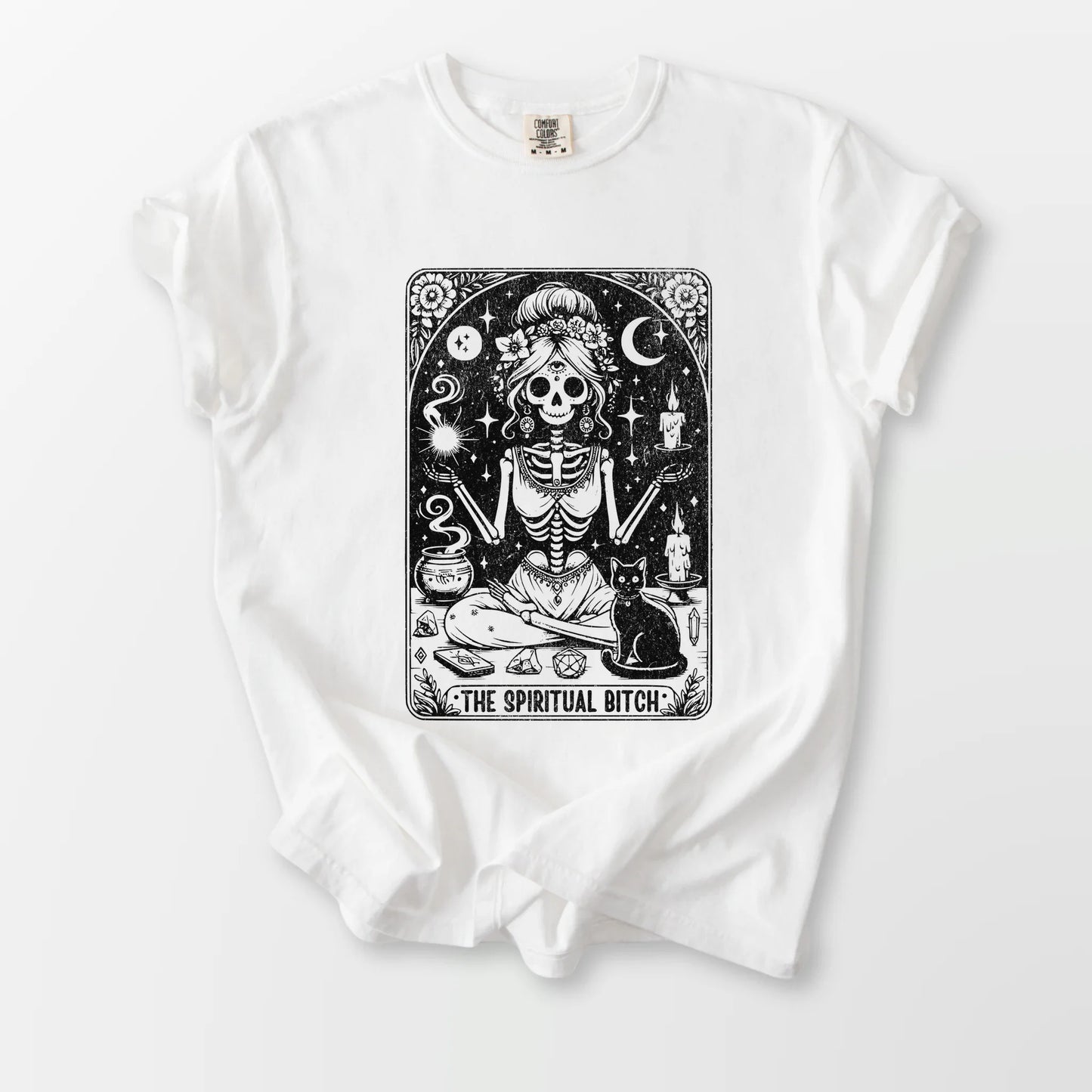 The Spiritual Tarot Comfort Tee White T-Shirt