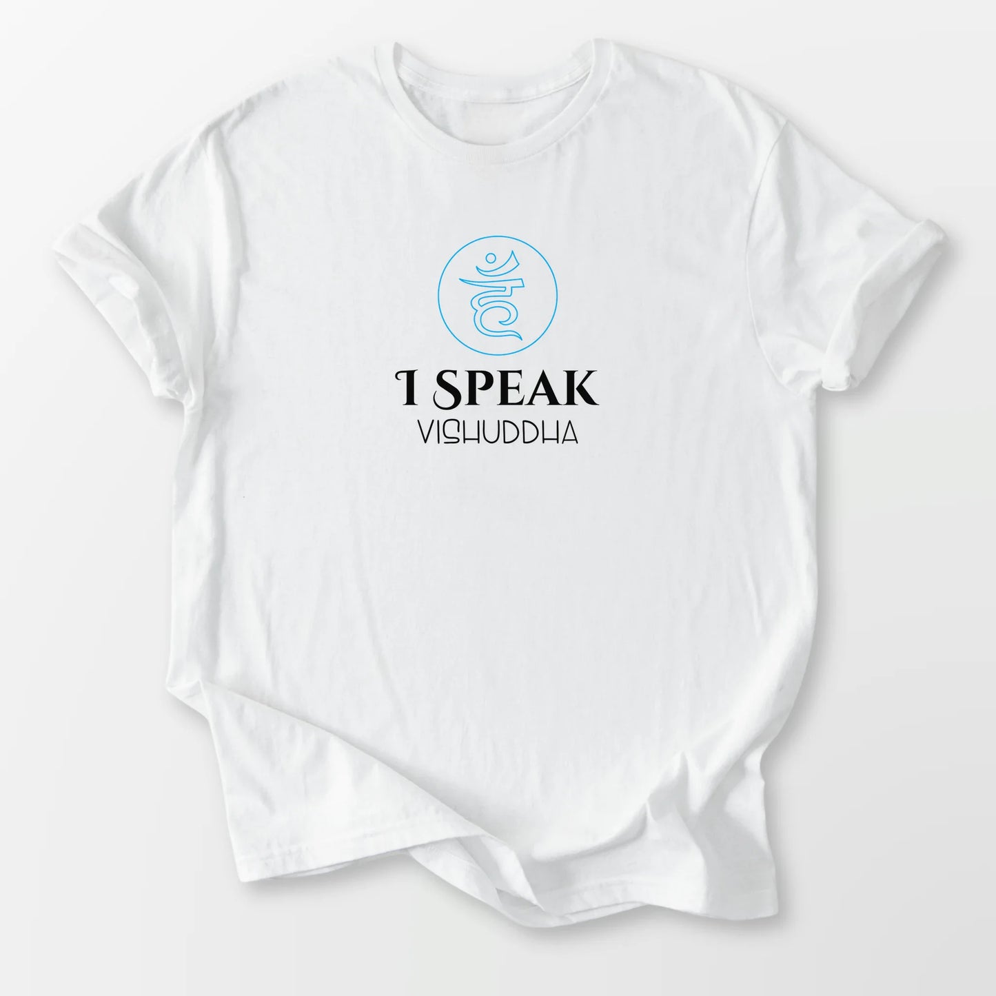 Throat Chakra Tee White T-Shirt